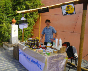 García vende sus productos en diversas ferias y mercados.