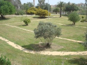 El Parque Moret de Huelva.