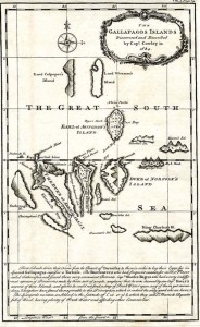 Mapa del archipiélago en 1684. 