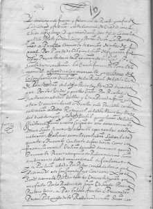 Documento referente a Juan y Constanza Colón, de los Colón de Poio.