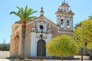 Iglesia situada en el Condado de Huelva.