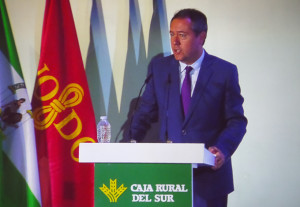 El alcalde de Sevilla, Juan Espadas, en un momento de su discurso.