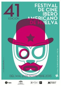 Cartel de la 41 edición del Festival de Cine Iberoamericano de Huelva.