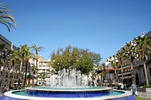 La Plaza de las Monjas de Huelva.