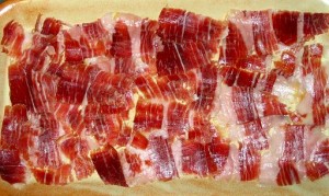 El jamón, uno de los productos estrella de nuestra gastronomía.