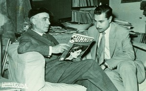 Francisco Garfias junto a Daniel Vázquez Díaz.