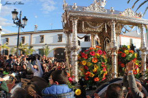 Peregrinación extraordinaria de la Hermandad del Rocío de San Juan a Almonte / Foto: Juan Antonio Ruiz