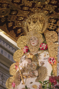 La Virgen del Rocío es la que guía a este pregonero.