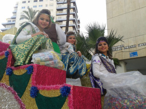 Carroza de la Choquera Infantil y sus Damas.