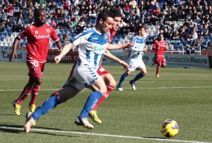 Arana es uno de los fichajes que ha realizado el Recreativo de Huelva en enero para reforzar su plantel. / Foto: Josele Ruiz.