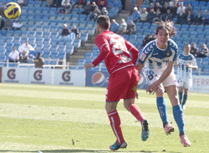 El delantero cordobés no está teniendo muchos minutos en los últimos partidos pero espera que cambie su situación. / Foto: Josele Ruiz.