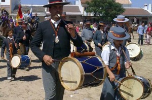 La Escuela de Tamborileros. / Foto: Hermandad de Emigrantes. 