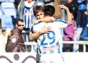 Alexander y Chuli han visto puerta en los dos últimos partidos. / Foto: Josele Ruiz.