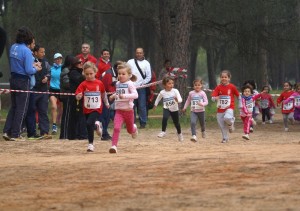 Algunos apenas tenían los cuatro años de edad y ya se iniciaban en el atletismo.