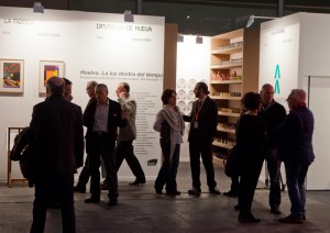 El stand de Huelva en ARCOmadrid 2013.