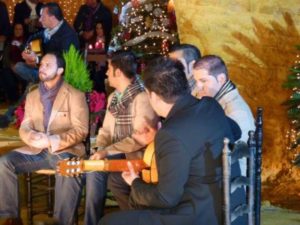 Aromas de la Rocina durante la grabación de la Gala de Navidad de Canal Sur