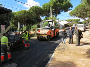 Los representantes municipales han realizado una visita a las obras de Ciparsa.