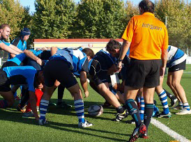 El equipo onubense de rugby espera superar el escollo que supone el CR Cádiz.