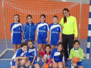 Escuela femenina de balonmano zalameña