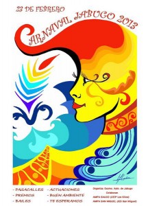 Imagen del cartel del Carnaval de Jabugo. / Foto: Joaquín Mata.