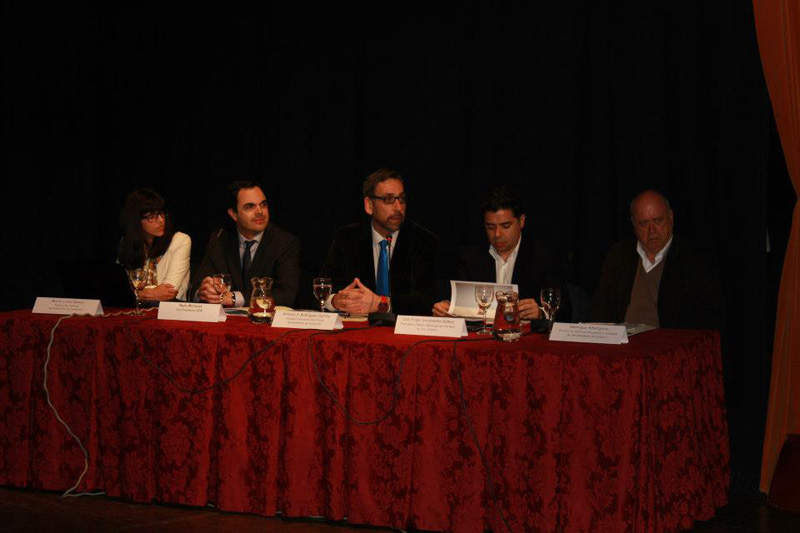 Un momento del encuentro celebrado en la Casa Grande de Ayamonte.