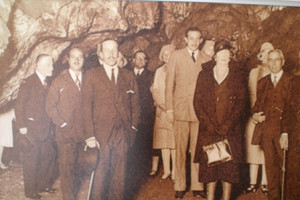 La gruta fue visitada por Alfonso XIII a inicios del siglo XX. / Foto: druta.wordpress.com.