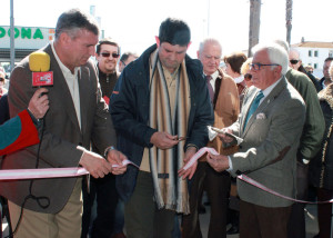 Momento de la inauguración oficial del comedor social Nuestra Señora de la Consolación