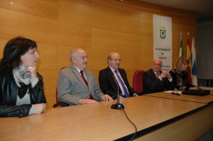 El presidente nacional y fundador de la Asociación Madre Coraje, Antonio Gómez, durante la conferencia.