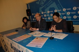 Presentación de los actos con motivo del Día de la Mujer en el Ayuntamiento de Huelva.