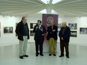 Paco Sánchez, Francisco José Martínez, José Luis Ruiz y el tesorero de la Asociación Latitudes.