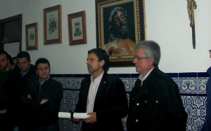 osé María Soriano Abad es proclamado pregonero de la Semana Santa 2013 de La Palma del Condado.