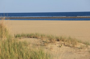 Las playas de Ayamonte, listas para la temporada.