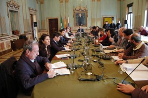 Pleno de febrero del Ayuntamiento de Huelva.