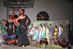 Desfile de Moda Flamenca de Zalamea 2012.