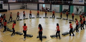 Bollullos celebró su VI Aerobitón Bulfitness.