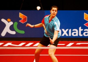 Carolina Marín está realizando un gran torneo en la Axiata Cup.