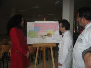 Un momento de la presentación del proyecto del Hospital Infanta Elena.