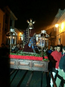 Viacrucis del Cristo del Amor en Moguer.