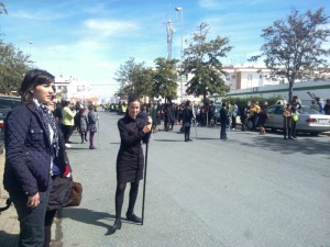 Unos 450 niños han participado en esta procesión.