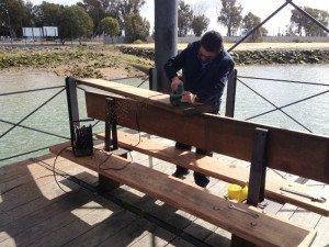 El Muelle es Bien de Interés Cultural. 