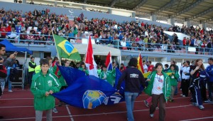 Con la ceremonia de apertura se da el pistoletazo de salida a la gran fiesta del fútbol base.