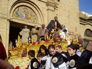 La Sagrada Cena, una de las hermandades que procesionarán en la Magna.