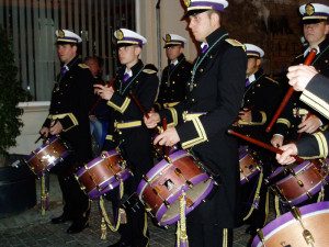 La Banda de Cornetas y Tambores del Santísimo Cristo de la Expiración.