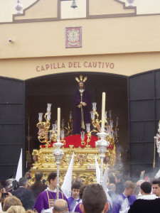 Cuenta atrás para la salida del Cristo Cautivo el próximo Lunes Santo.