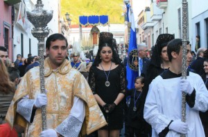 Los onubenses demostraron sus ganas de Semana Santa. 