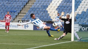 El Recre espera romper ante el Barcelona B una racha de dos derrotas consecutivas en casa. / Foto: Josele Ruiz.