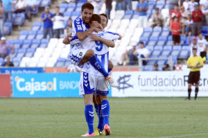 Brozek solo ha marcado un gol y fue ante el Lugo. / Foto: Josele Ruiz.