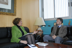 Encuentro entre Yolanda Pelayo y José Fiscal.