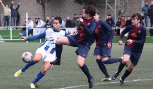 La selección sub-17 norteamericana es una buena piedra de toque para las onubenses. / Foto: Josele Ruiz.