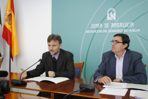 José Fiscal y Vicente Zarza en rueda de prensa.